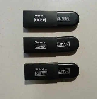 3 Cajas Metálicas Clipper
