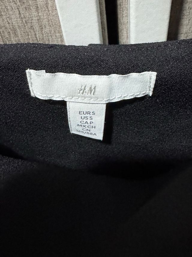 Vestido negro H&M tirantes