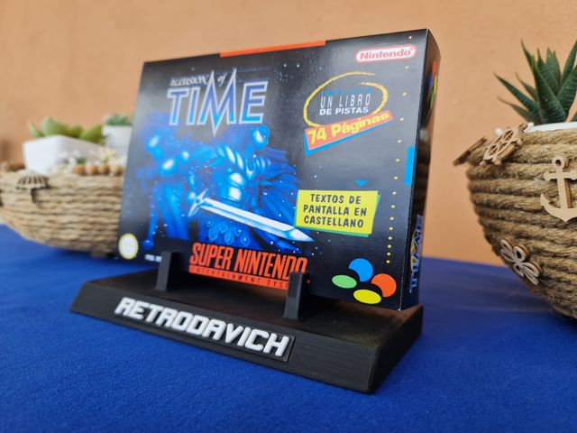 Caixa de Substituição Illusion of Time SNES