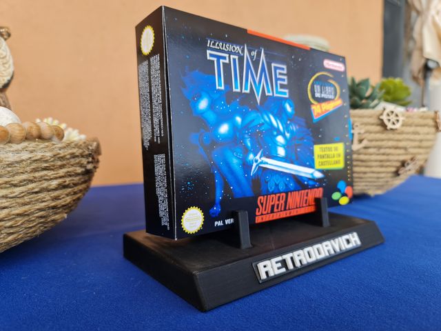 Caixa de Substituição Illusion of Time SNES