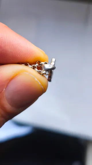 Bracciale catena cuore quadrifoglio argento