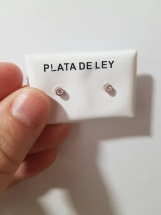 Pendientes Bebé Plata de Ley