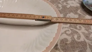 Piatto centrotavola antico in ceramica