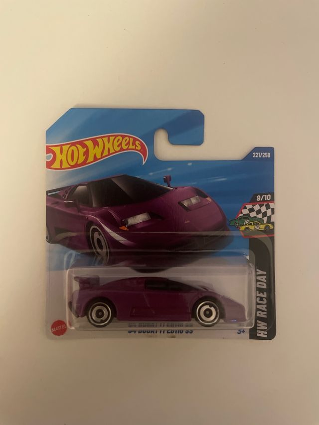 Hot Wheels Bugatti EB110 SS Morado
