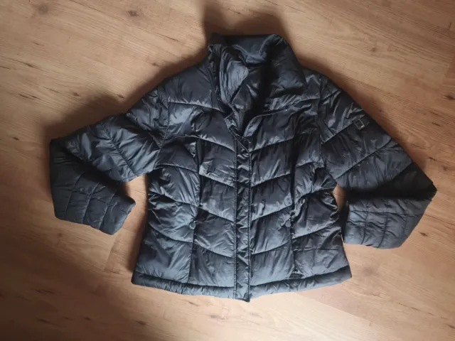 Giubbotto donna piumino marrone scuro Punto Roma 44