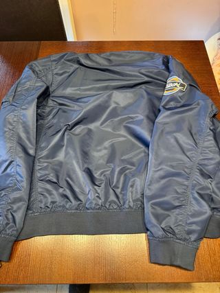 Chaqueta Bomber Desigual Azul