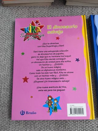 libros kika superbruja y Dani