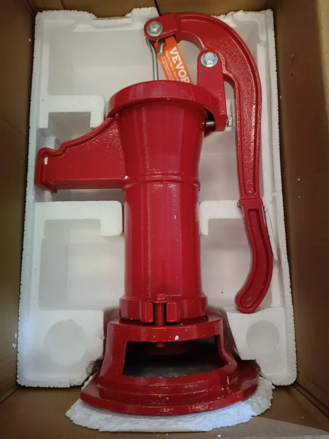 Bomba de agua manual de hierro fundido