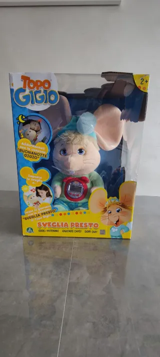 Topo Gigio Peluche Parlante Sveglia Presto