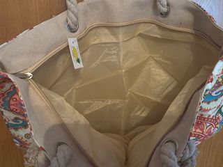 Bolsa de playa con estampado