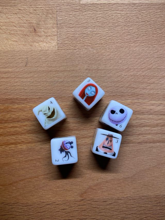 Pack Dados Pesadilla Antes de Navidad