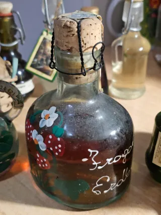 Lotto 10 bottiglie antiche da collezione