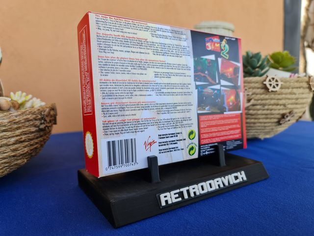 Caixa de Substituição Earthworm Jim 2 SNES