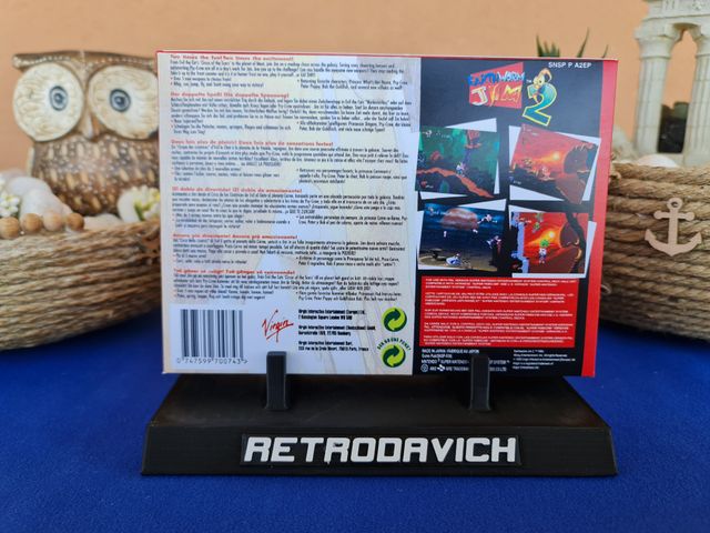 Caixa de Substituição Earthworm Jim 2 SNES