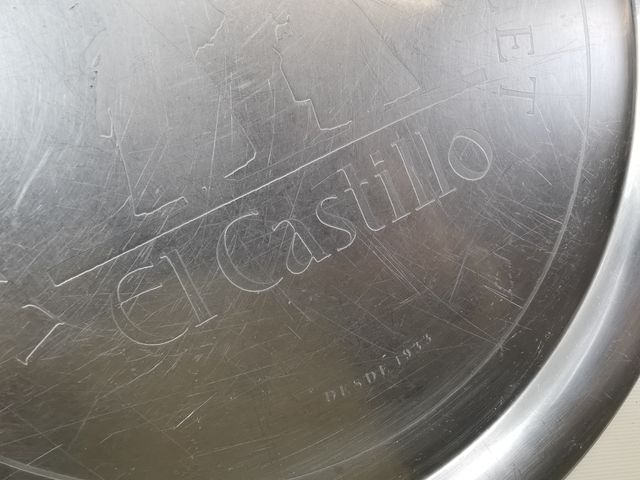 Bandeja camarero El Castillo Inox