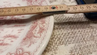 Set 5 Piatti Antichi Stile Campagnolo