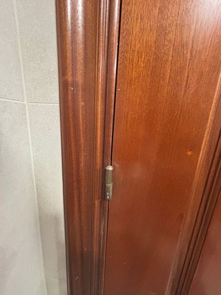 Puerta Sapelli Madera Maciza con Marco y premarco