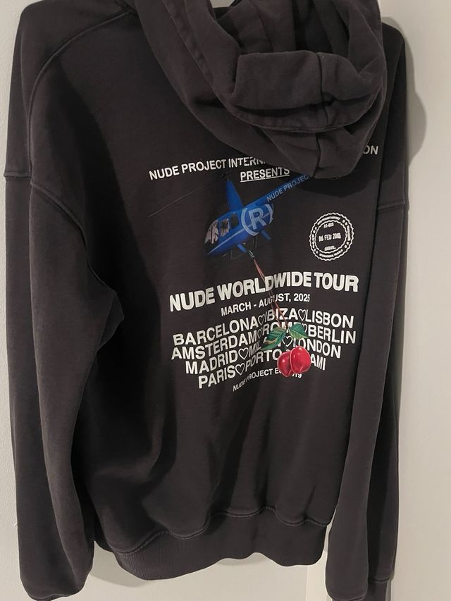 Sudadera Negra negra de nude project