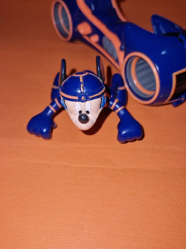 Moto Topolino Blu e Arancione