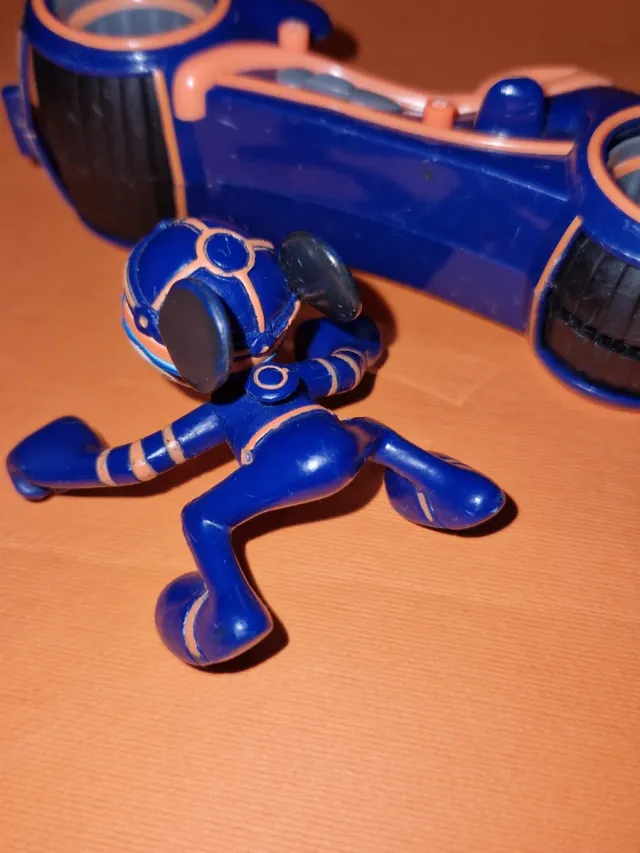 Moto Topolino Blu e Arancione