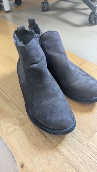 Botines de mujer con cremallera y forro