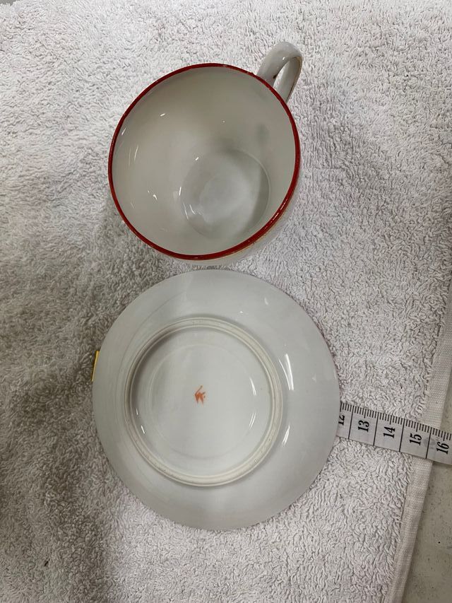 Juego de café para 4.