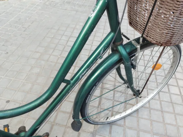 Bicicleta Paseo Urbana Verde