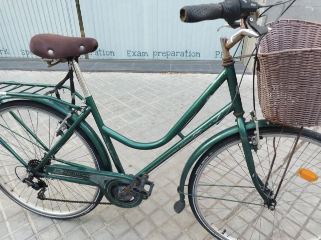 Bicicleta Paseo Urbana Verde