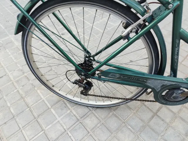 Bicicleta Paseo Urbana Verde