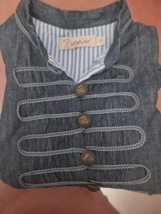 Chaqueta vaquera chica Vitivic talla 10
