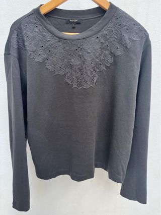 Sudadera Massimo Dutti gris Talla L