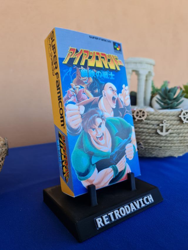 Caixa de Substituição Iron Comando [Super Famicom]