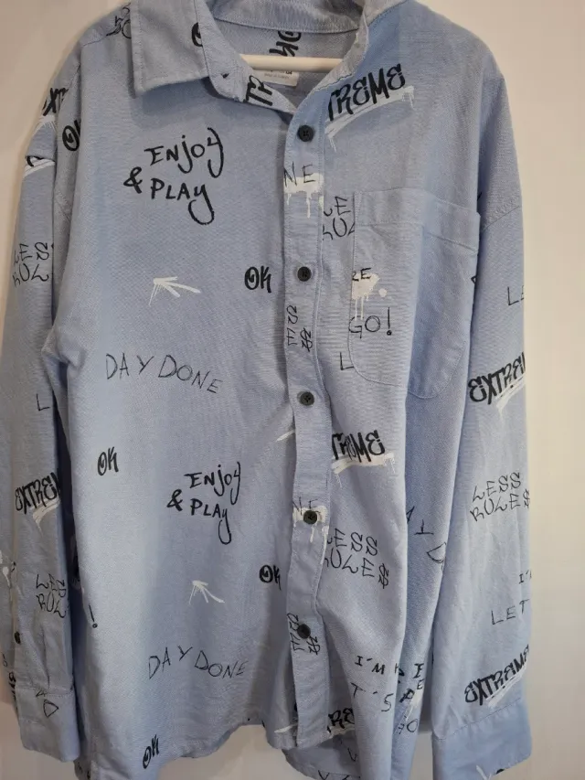 Camisa Zara Estampada Talla 9