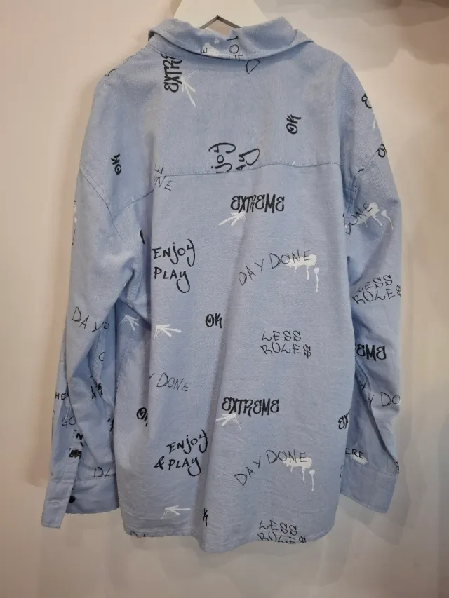 Camisa Zara Estampada Talla 9