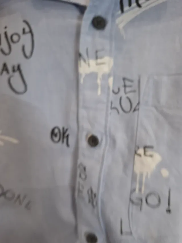 Camisa Zara Estampada Talla 9