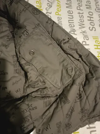 Chaqueta Desigual Verde Militar Talla XL