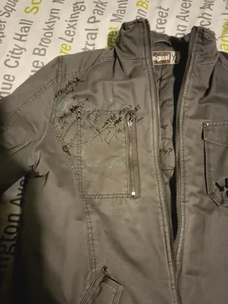 Chaqueta Desigual Verde Militar Talla XL