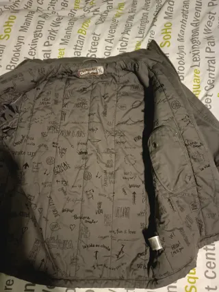 Chaqueta Desigual Verde Militar Talla XL