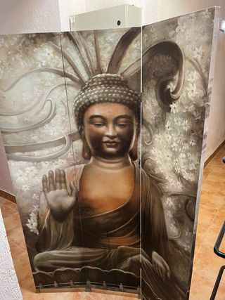 Biombo ligero Buda 1.80m x 1.20m