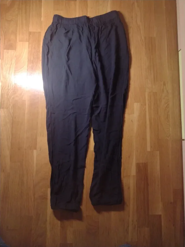 Pantalón fino cómodo fresco negro