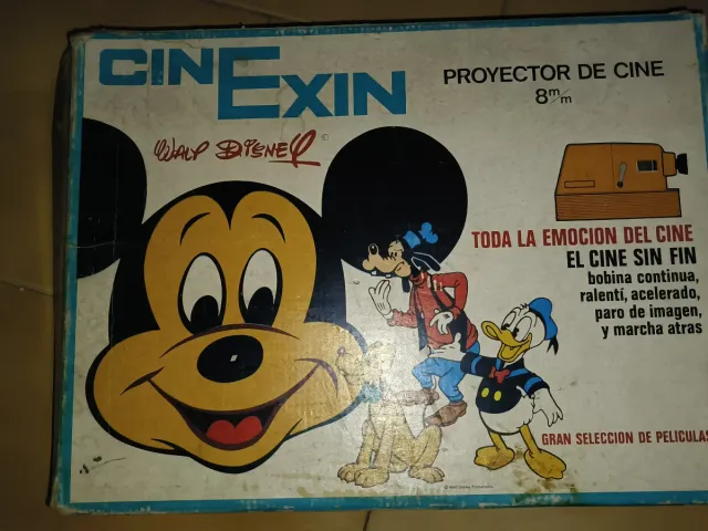 Proyector Cine Exin 8mm Disney