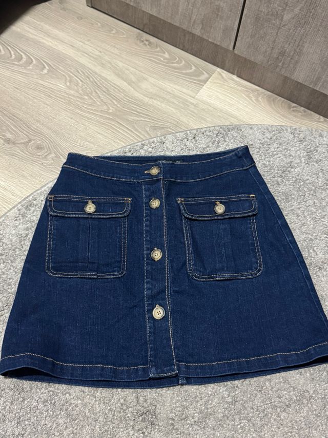 Falda tejana Stradivarius mujer