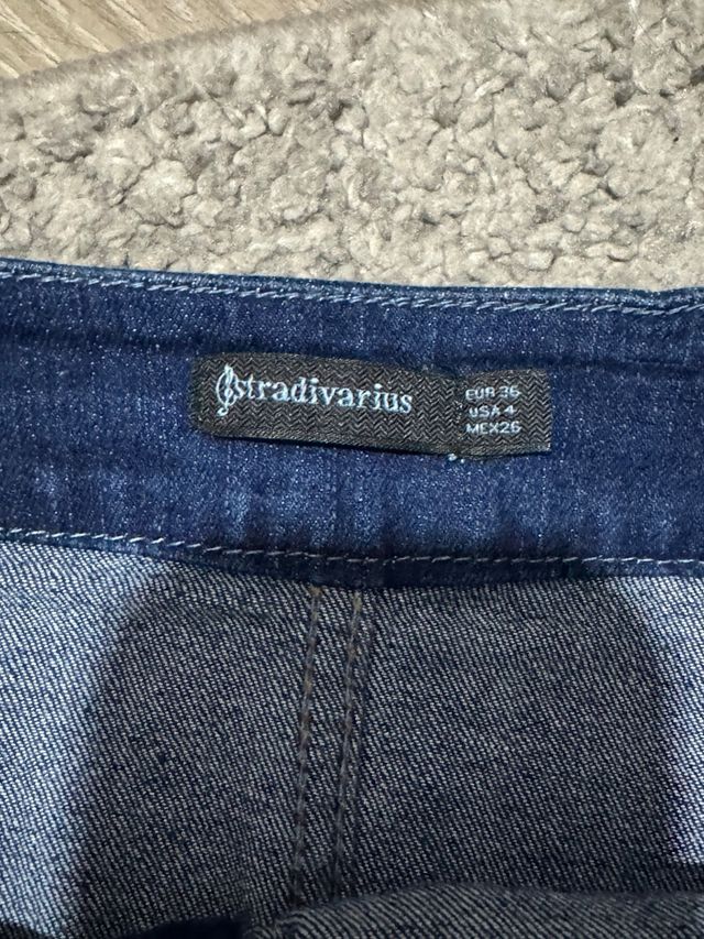Falda tejana Stradivarius mujer