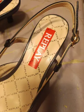 Zapatos destalonados Replay Talla 37