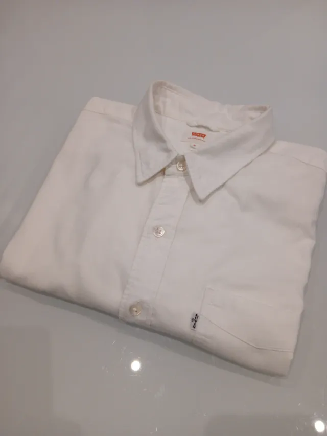 Camisa Levi's Blanca Talla M
