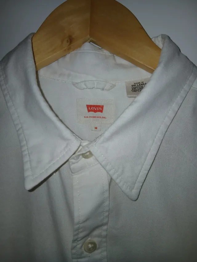 Camisa Levi's Blanca Talla M