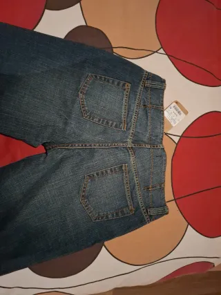 Vaqueros Massimo Dutti Azul Oscuro Talla 40