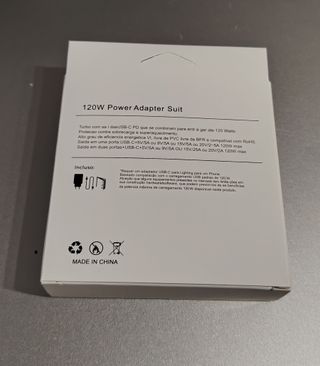 Caricabatterie 120W compatibile Xiaomi POCO Redmi USB C