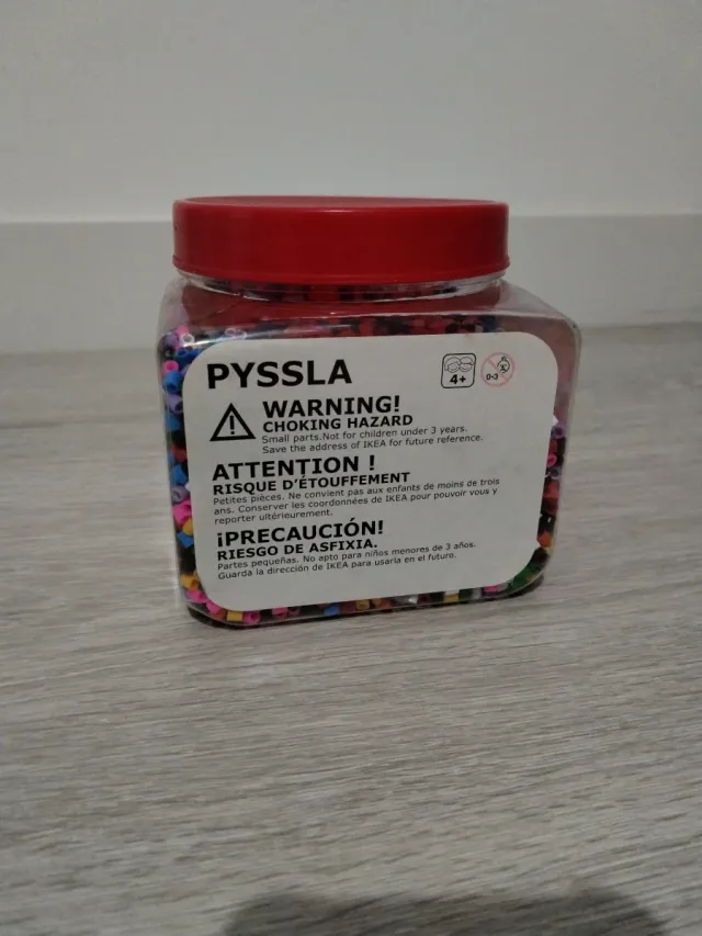 Cuentas PYSSLA IKEA Multicolor