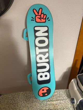 Tabla Snow Burton Niño 80cm + Fijaciones